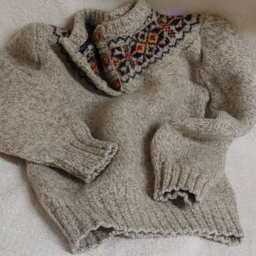 NWOT Cambridge Dry Goods Co. 100% wool sz. Small